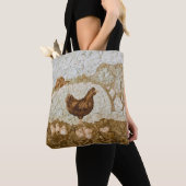 Chicken Farm Tote Bag Full Print (Dichtbij)