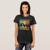 Chicken Farmer Chicken Talking Chicken T-shirt (Voorkant volledig)