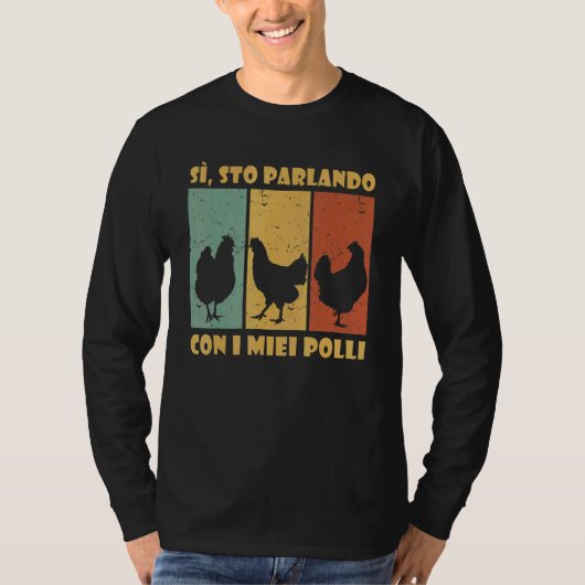 Chicken Farmer Chicken Talking Chicken T-shirt (Voorkant)