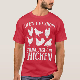 Chicken Farmer Chicken Whisper Boerderij Animal Po T-shirt