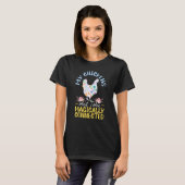 Chicken Farmer Chicken Whisper Boerderij Animal Po T-shirt (Voorkant volledig)