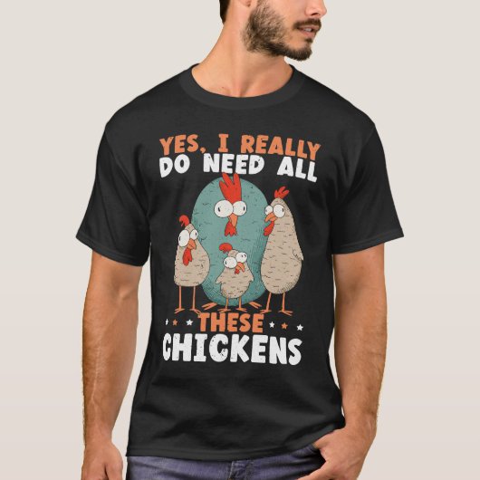 Chicken Farmer Chicken Whisper Farm Animal Poultry T-shirt (Voorkant)