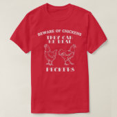 Chicken Farmer Chickens Gift T-shirt (Design voorkant)