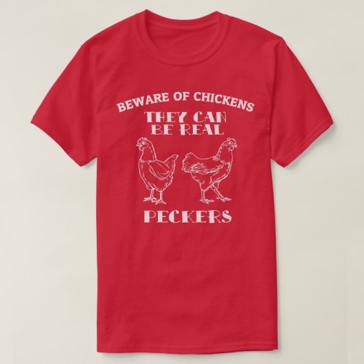 Chicken Farmer Chickens Gift T-shirt (Design voorkant)