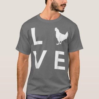Chicken farmer farm chicken hen chicken poultry fa t-shirt