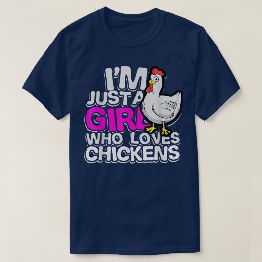 Chicken Farmer Grower Backyard Flock Egg Hen  T-shirt (Design voorkant)