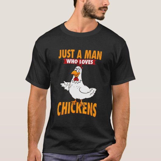 Chicken Farmer I Chicken T-shirt (Voorkant)