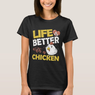 Chicken Farmer Poultry Rooster T-shirt