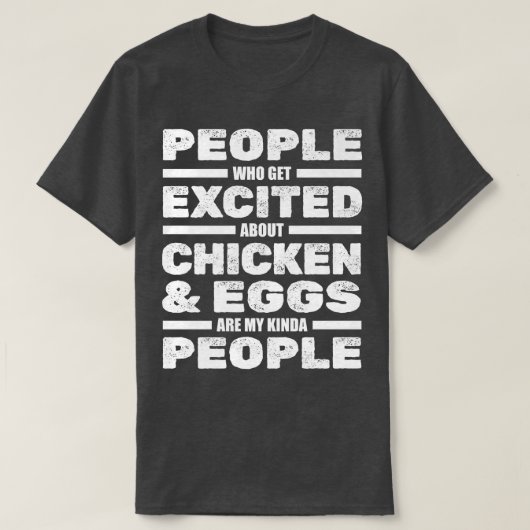 Chicken Farming Chicken Eggs Rooster Chicken Boerd T-shirt (Design voorkant)