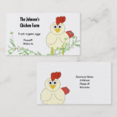 Chicken Farming Visitekaartje (Voorkant / Achterkant)
