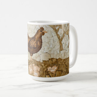 Chicken Farmyard Mug Koffiemok
