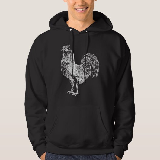 Chicken Favorite Animal Hoodie (Voorkant)