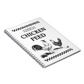 CHICKEN FEED NOTITIEBOEK (Rechterzijde)