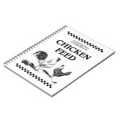 CHICKEN FEED NOTITIEBOEK (Linkerzijde)