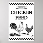 CHICKEN FEED POSTER (Voorkant)
