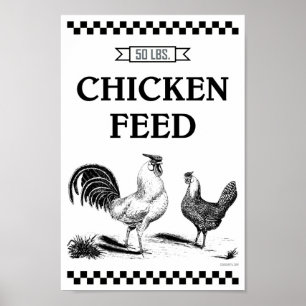 CHICKEN FEED POSTER