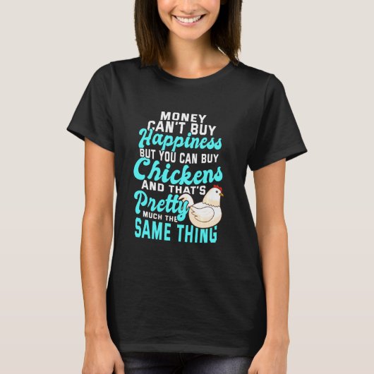 Chicken Flock Rooster Backyard Hen T-shirt (Voorkant)