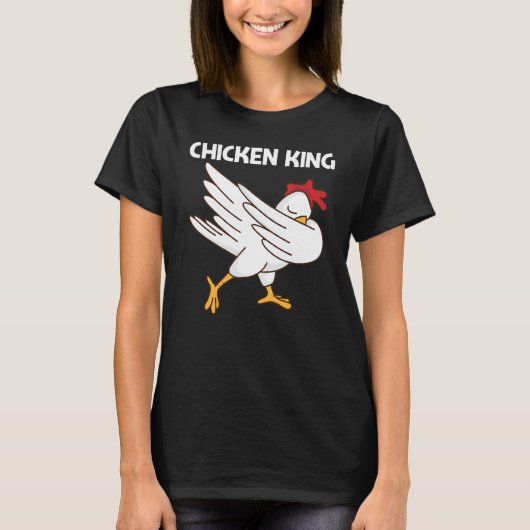 Chicken For Men Dad Poultry Rooster Egg T-shirt (Voorkant)