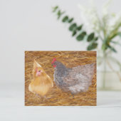 Chicken Friends JW Briefkaart (Staand voorkant)