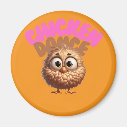 Chicken Fun-magneet Magneet (Voorkant)