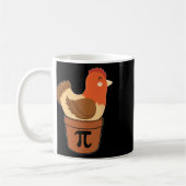 Chicken Funny Wiskunde Engineer Nerd Birthday Gift Koffiemok (Links)