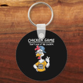 Chicken Game Humorous Family Tee - Uni-adults &amp Sleutelhanger (Voorkant)
