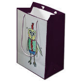 Chicken Gift Bag Medium Cadeauzakje (Voorkant Gekanteld)