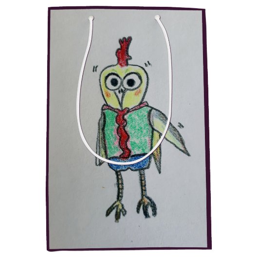 Chicken Gift Bag Medium Cadeauzakje (Voorkant)