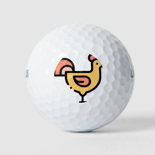 Chicken Golfballen (Voorkant)