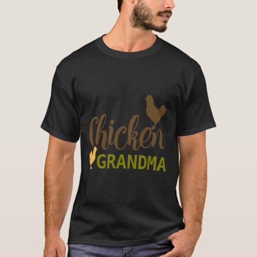Chicken Grandma T-shirt (Voorkant)
