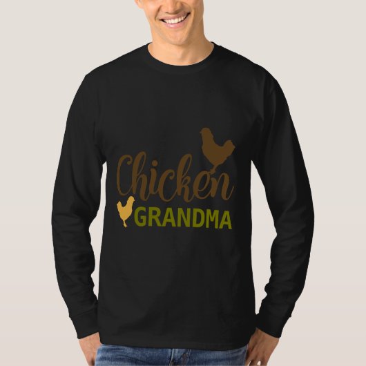 Chicken Grandma T-shirt (Voorkant)