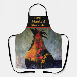 Chicken Grill Master gepersonaliseerd Schort