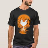 Chicken Halloween Costume Pumpkin Chicken  Fall Se T-shirt (Voorkant)