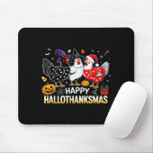 Chicken Halloween Thanksgiving Funny Happy Halloth Muismat (Met muis)