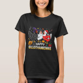 Chicken Halloween Thanksgiving Funny Happy Halloth T-shirt (Voorkant)