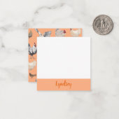 Chicken Happy Notecards Notitiekaartje (Voorkant / Achterkant in situ)