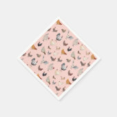 Chicken Happy Paper & Party Borden Servet (Hoek)