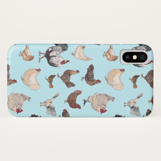 Chicken Happy Phone Case (Achterkant (horizontaal))
