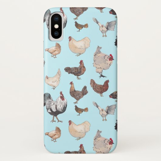 Chicken Happy Phone Case (Achterkant)