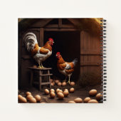 Chicken Hardcover Notitieboek (Achterkant)