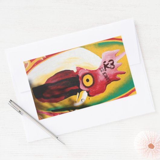 Chicken Hawk Sticker (Envelop)