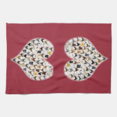 Chicken Heart Theedoek (Horizontaal)