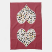 Chicken Heart Theedoek (Verticaal)
