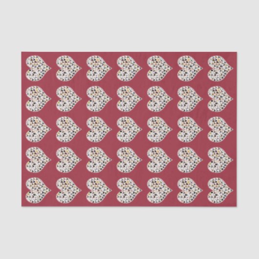 Chicken Heart Tissuepapier (Voorkant)