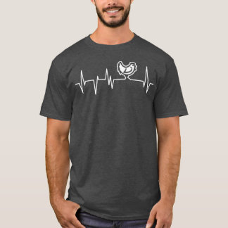 Chicken Heartbeat  T-shirt