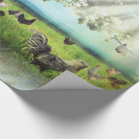 Chicken Heaven Cadeaupapier (Hoek)