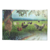 Chicken Heaven Kussensloop (Achterkant)