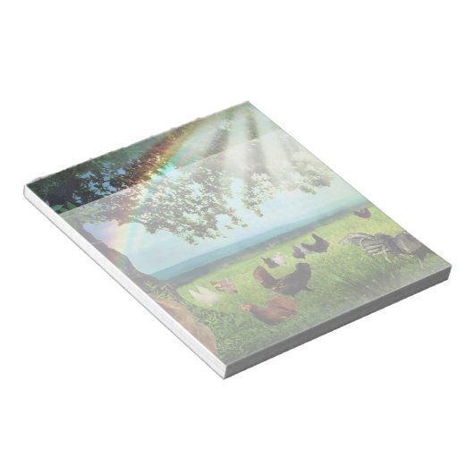 Chicken Heaven Notitieblok (Schuin)