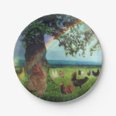 Chicken Heaven Papieren Bordje (Voorkant)