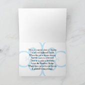 Chicken Heaven Sympathy Card Kaart (Binnen)